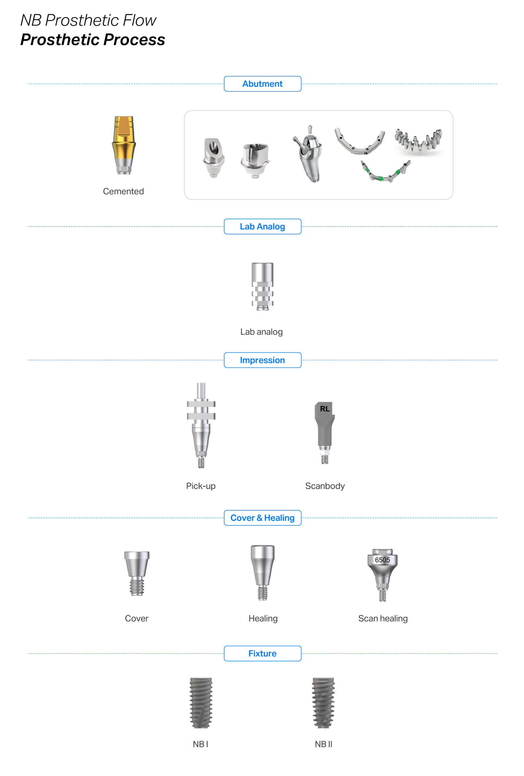 NB implant system-flow